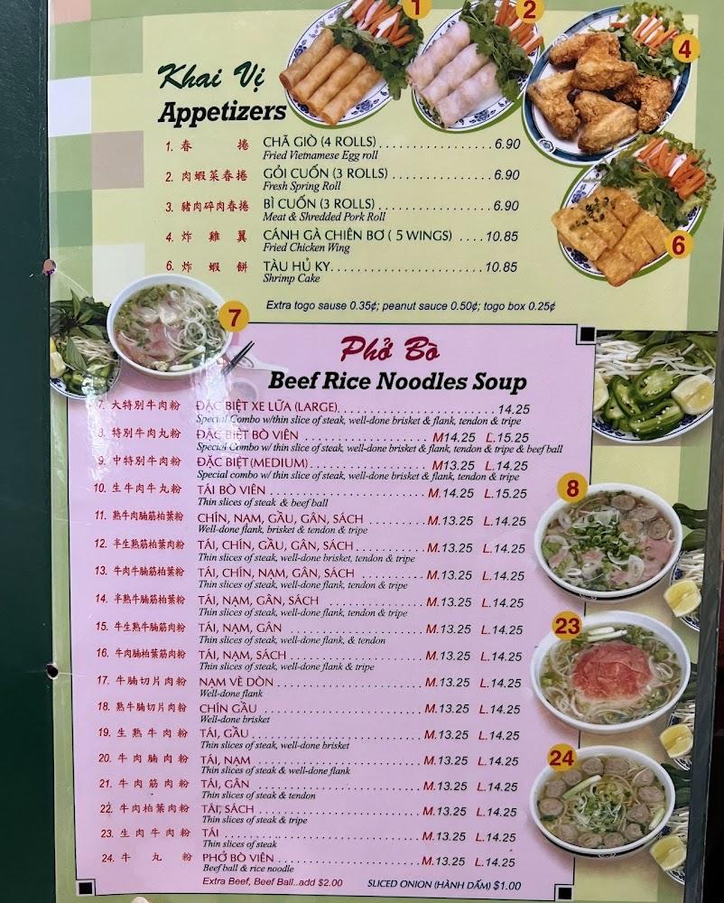 Thanh Loi Noodles Menu image 1